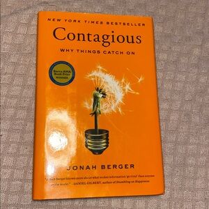 Contagious by Jonah Berger Hardcover
